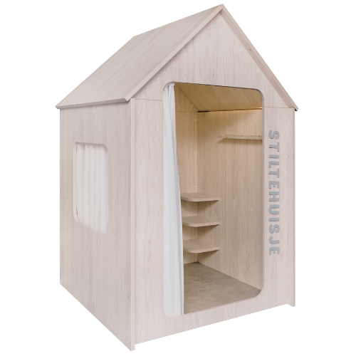 Stiltehuisje 2.0 met zijraam