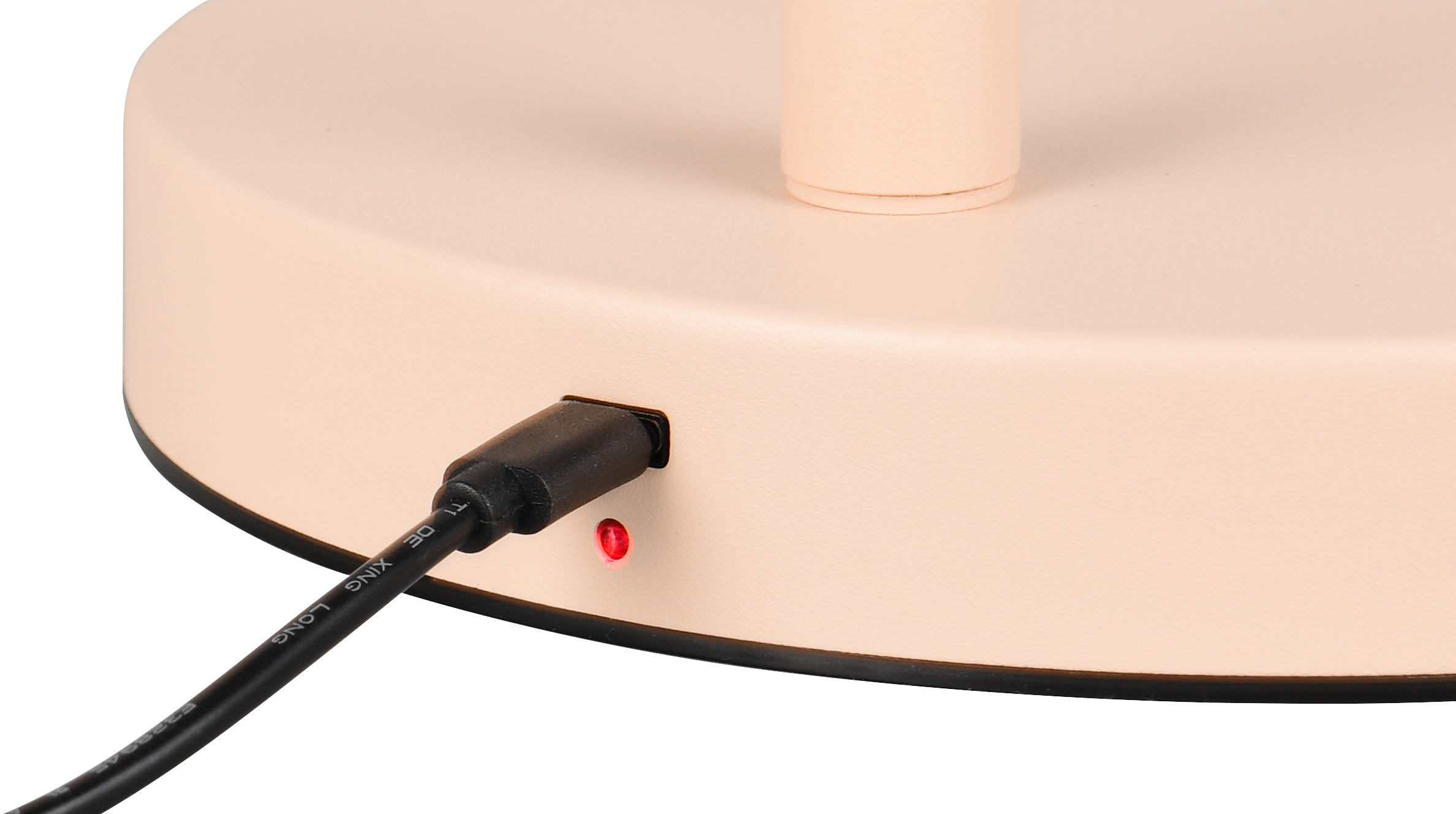 Draadloze vloerlamp zandkleur - Afbeelding 3