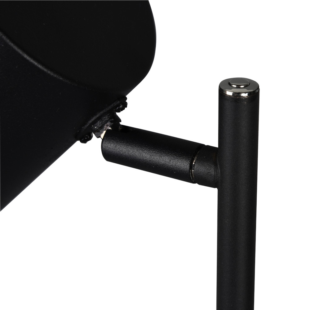 Draadloze vloerlamp zwart - Afbeelding 2