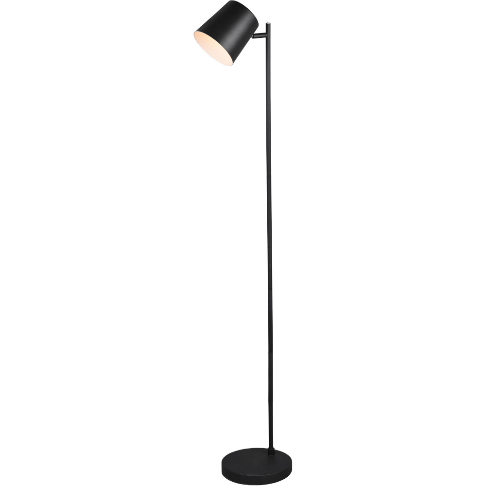 Draadloze vloerlamp zwart